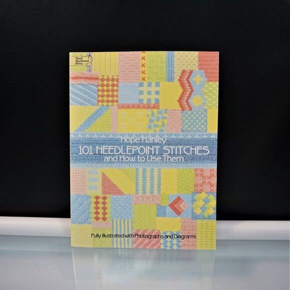 101 Needlepoint Stitches and How to Use Them Hope Hanley Paperback 1986 - Picture 9 of 9